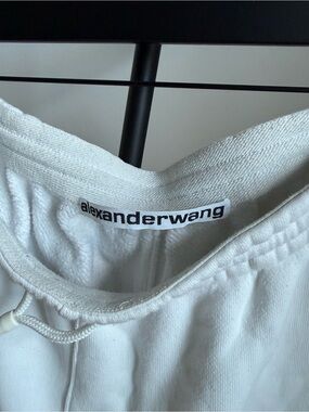 Alexander Wang White Men's Sweatpants Joggers